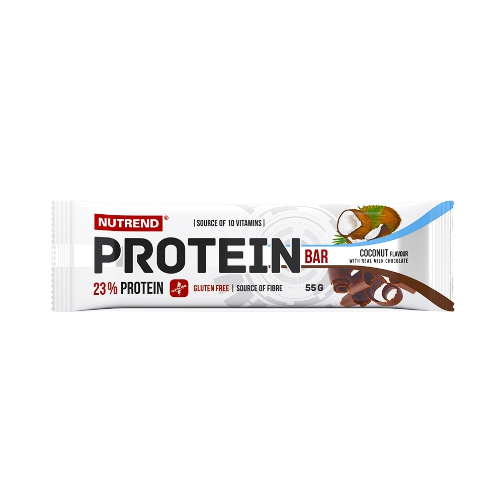 Protein szelet Nutrend Protein Bar 55g  kókusz Nutrend