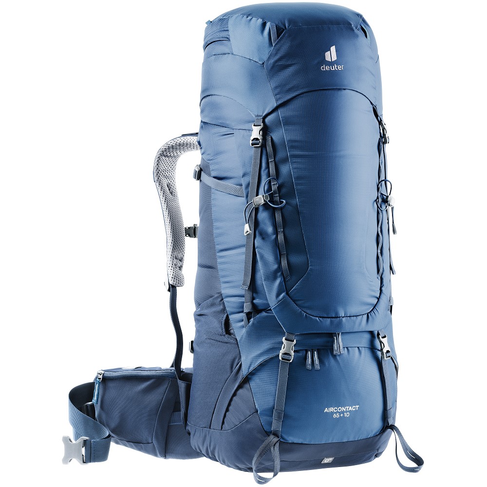 Túra hátizsák Deuter Aircontact 65 + 10  Midnight Navy Deuter