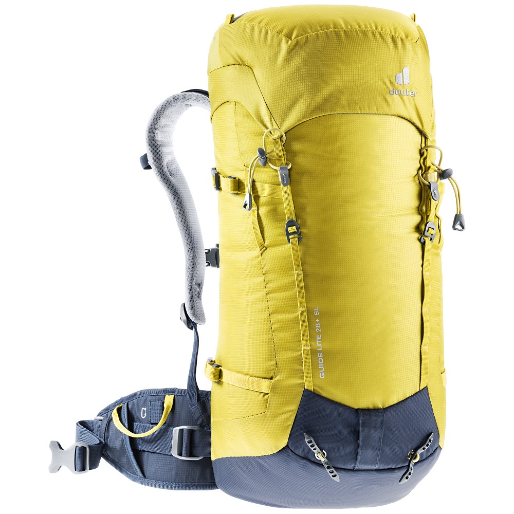 Túra hátizsák Deuter Guide Lite 28+ SL  zöld curry-sötétkék Deuter