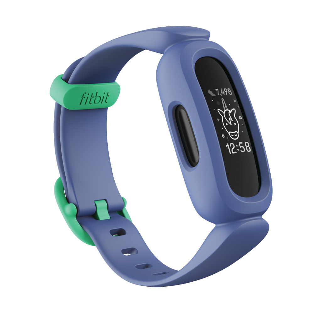 Gyerek fitnesz karkötő Fitbit Ace 3 Cosmic Blue/Astro Green Fitbit