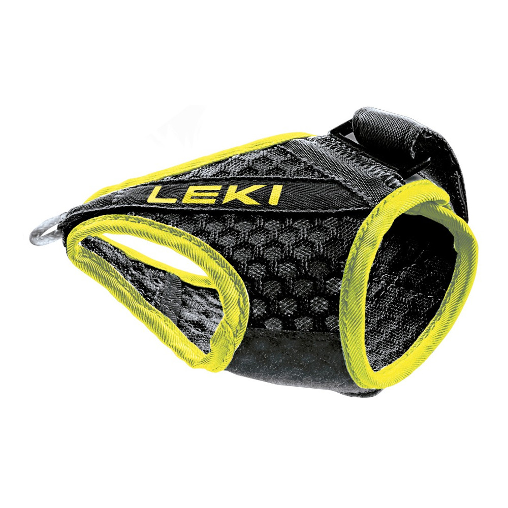 Hurkok Leki Shark Frame Strap Mesh 2022  Fekete-Neon Sárga  M/L/XL Leki