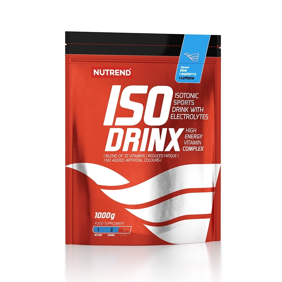 Izotóniás ital koffeinnel Nutrend Isodrinx with caffeine 1000 g Nutrend