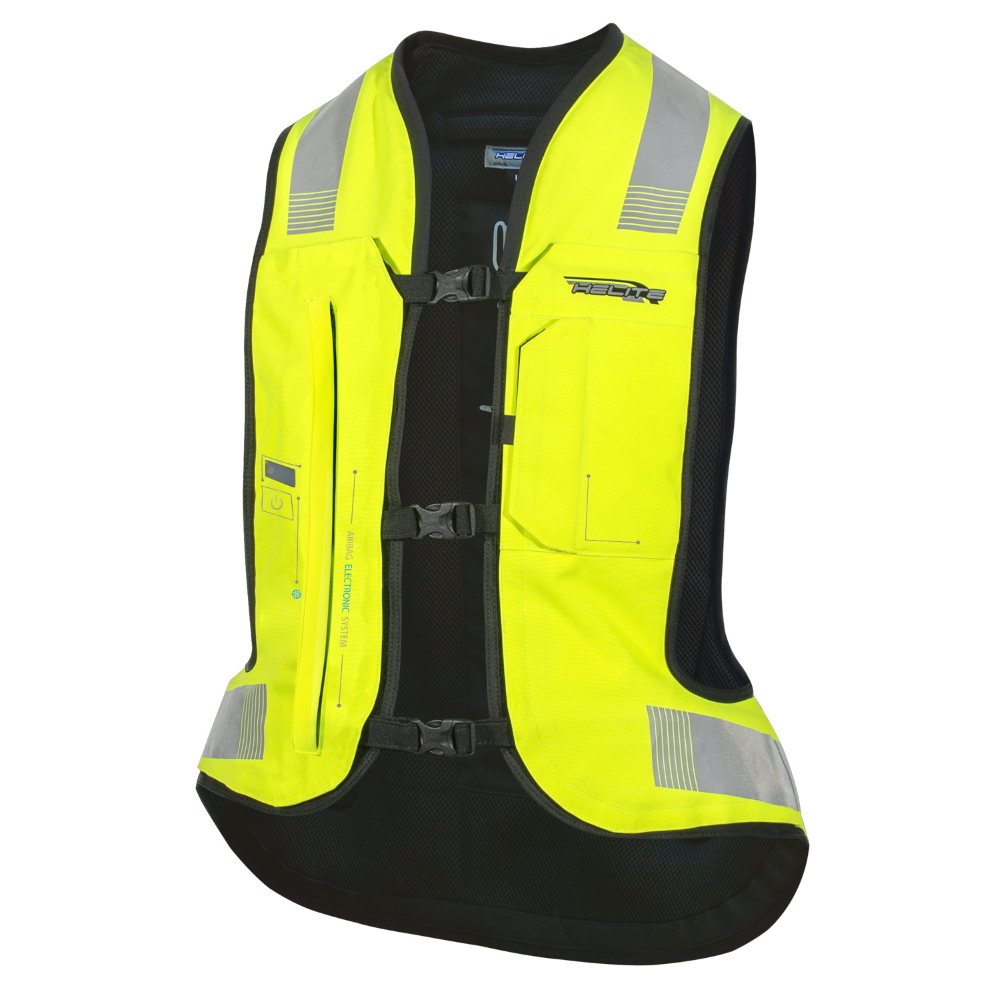 Légzsák mellény Helite e-Turtle HiVis  sárga  L Helite