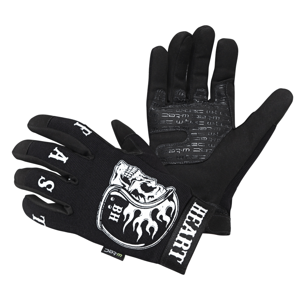 Motoros kesztyű W-TEC Black Heart Hell Rider  fekete  3XL W-tec black heart