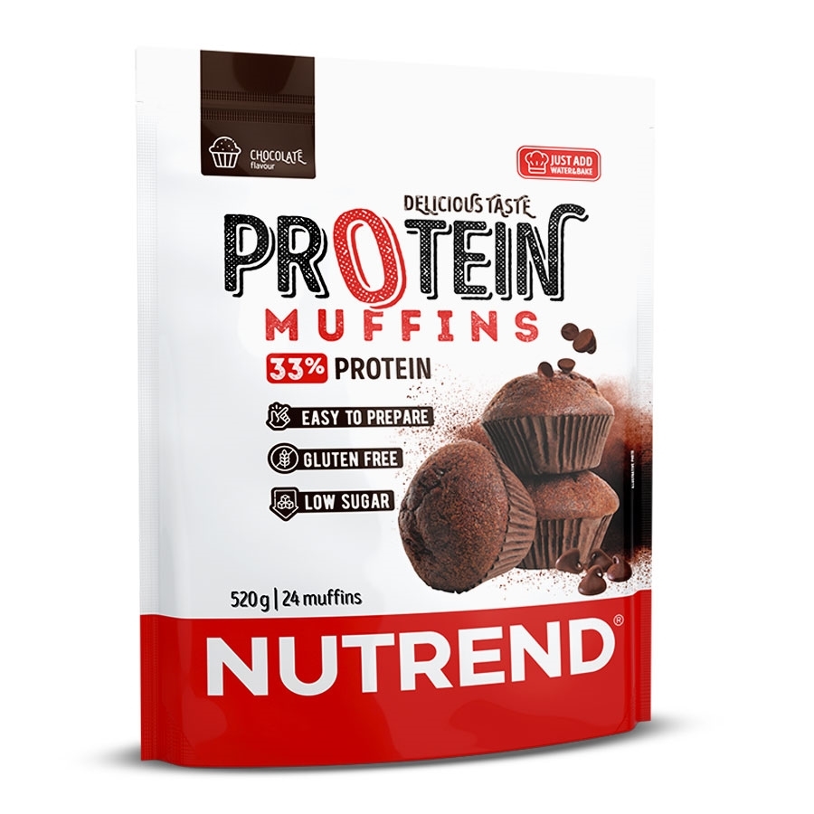 Muffin mix Nutrend Protein Muffins 520g  csoki Nutrend