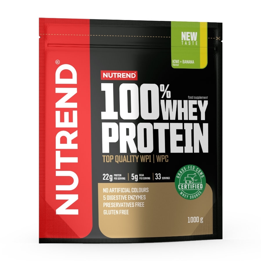 Nutrend 100% WHEY Protein 1000g  jegeskávé Nutrend