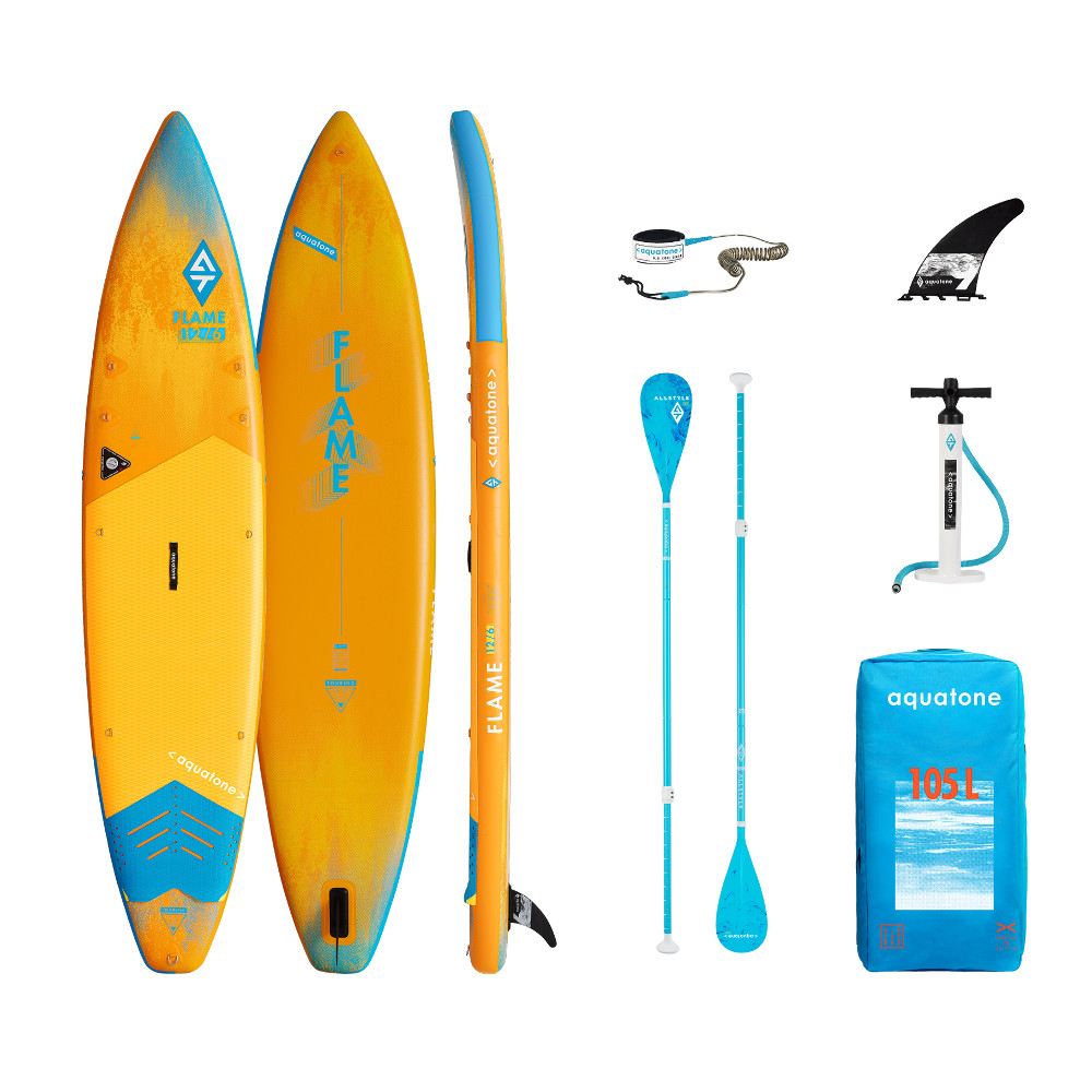 Paddleboard kiegészítőkkel Aquatone Flame 12'6" Aquatone