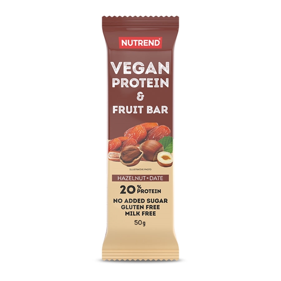 Protein szelet Nutrend Vegan Protein Fruit Bar 50g Nutrend