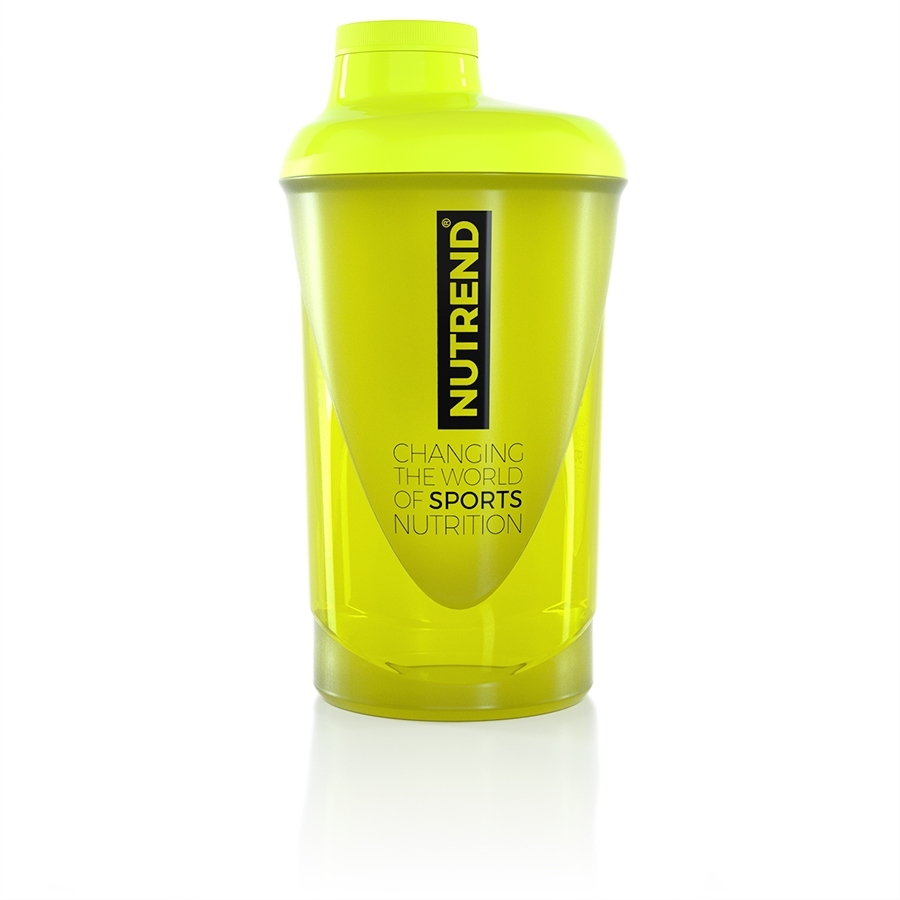 Shaker Nutrend 2019 600 ml  sárga Nutrend