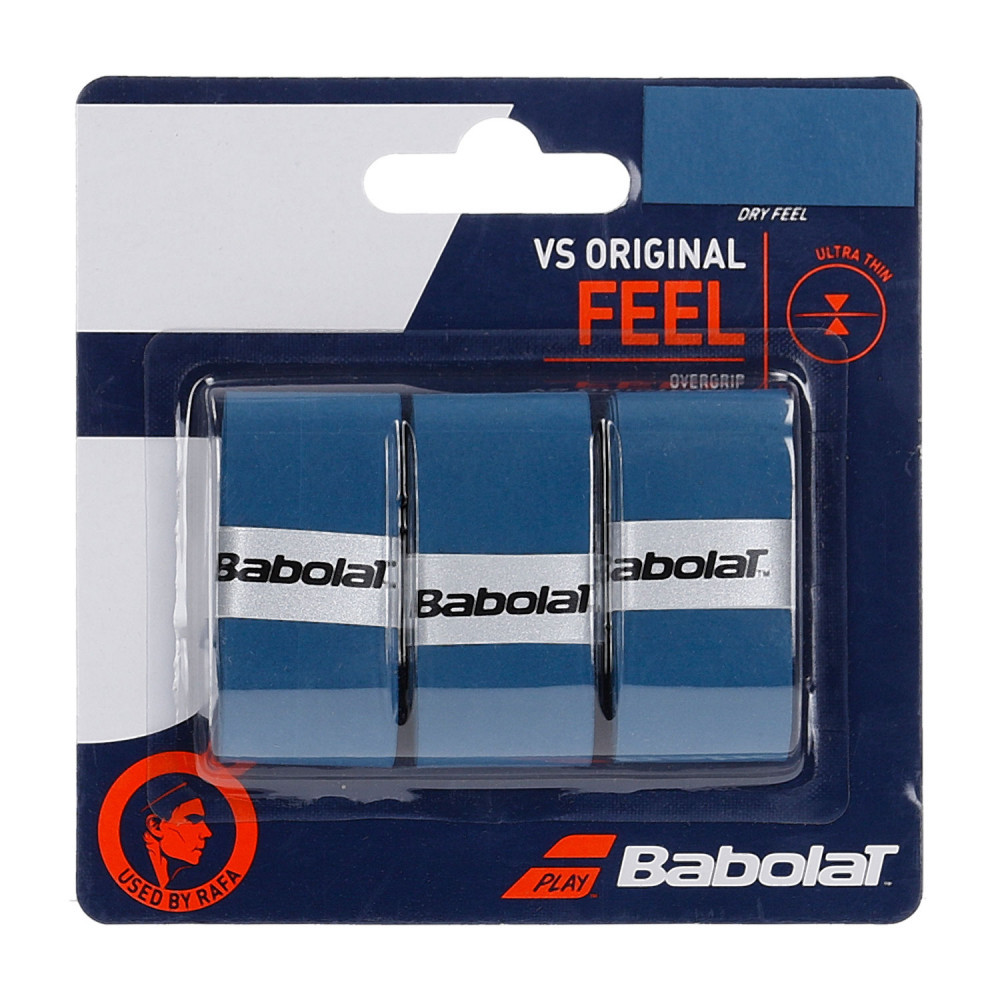 Teniszütő grip BABOLAT VS ORIGINAL FEEL  kék Spartan