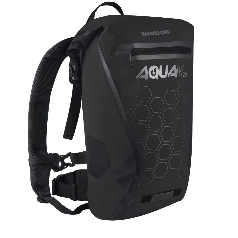 Vízhatlan hátizsák Oxford Aqua V20 Backpack 20l  fekete Oxford
