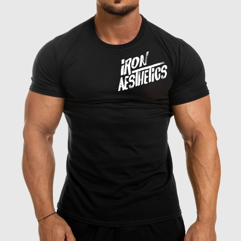 Férfi fitness póló Iron Aesthetics Splash