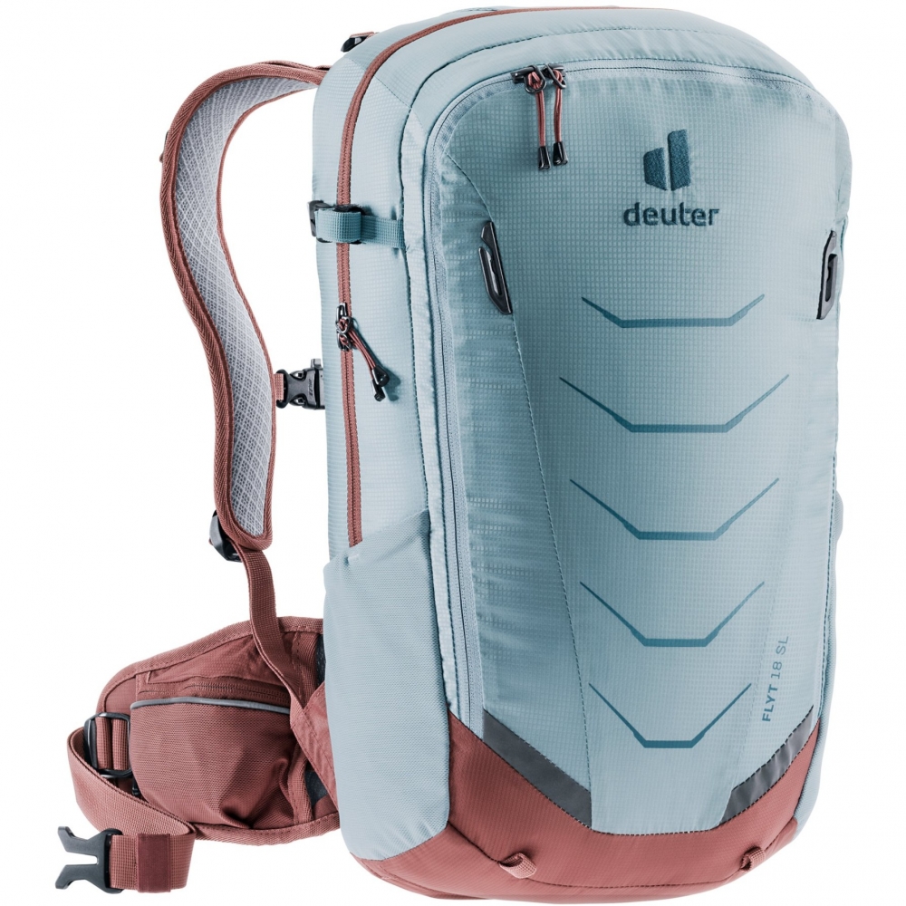 Kerékpáros hátizsák Deuter Flyt 18 SL  dusk-redwood Deuter