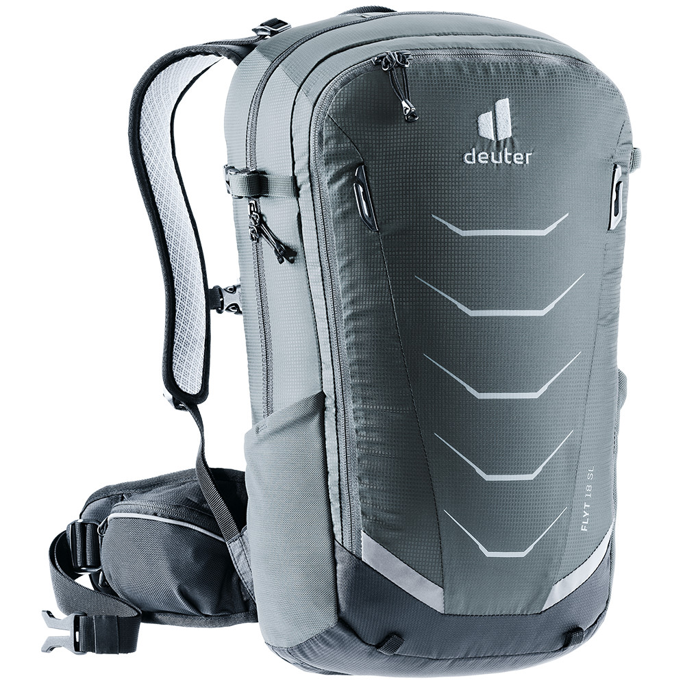 Kerékpáros hátizsák Deuter Flyt 18 SL  grafit-fekete Deuter