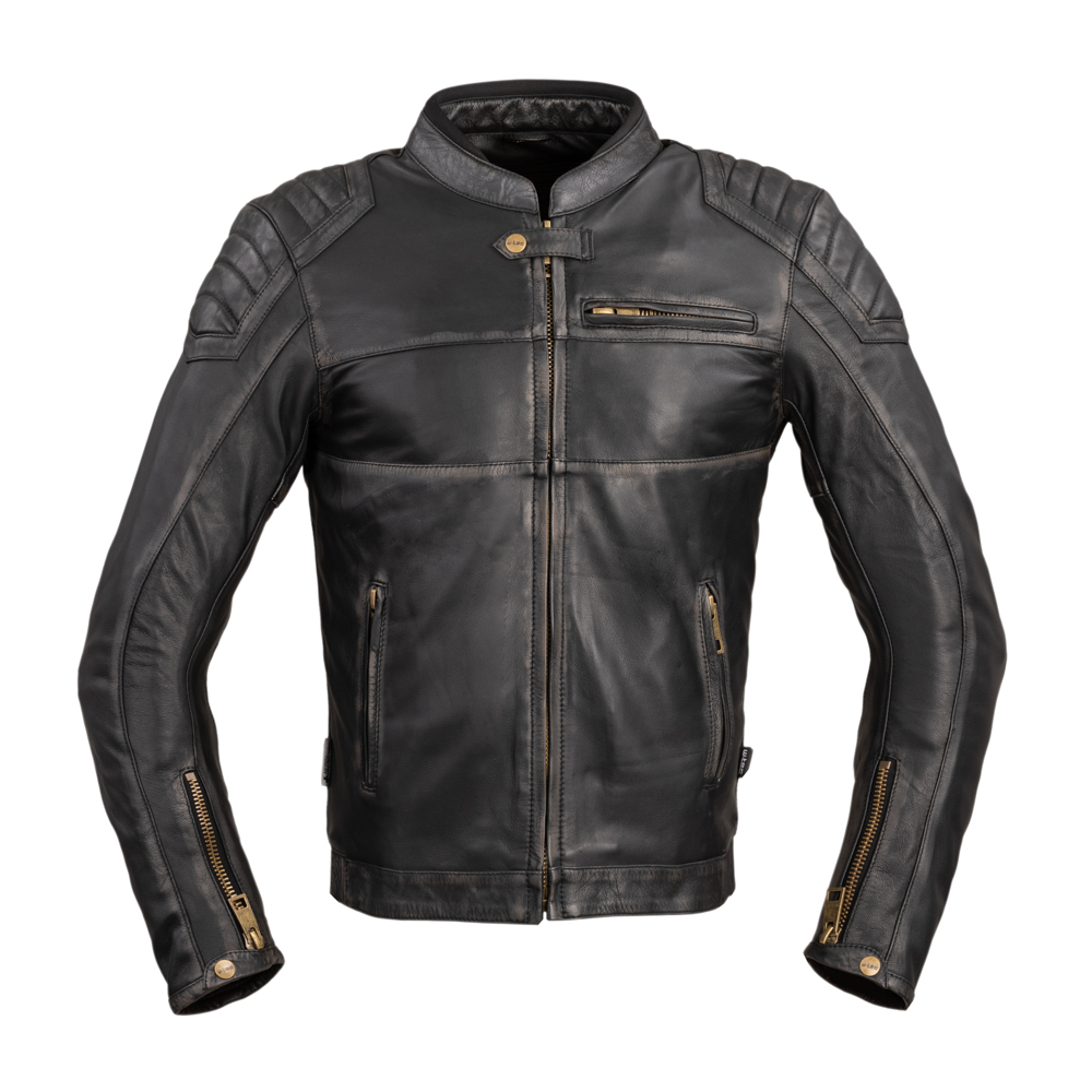 Motoros bőrkabát W-TEC Suit  vintage fekete  3XL W-tec