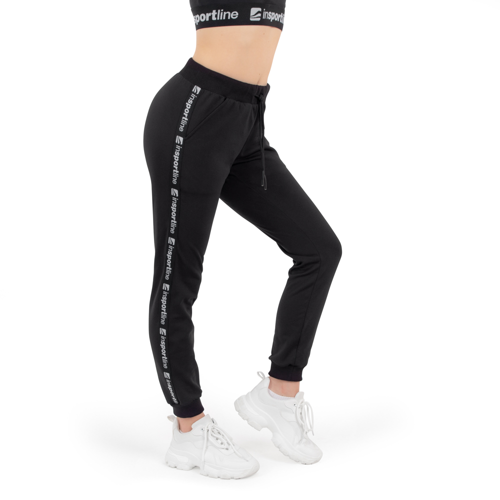 Női melegítőnadrág inSPORTline Comfyday Woman  fekete  XL Insportline