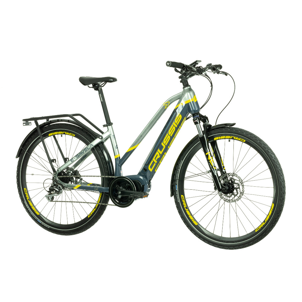 Női trekking e-kerékpár Crussis e-Savela 7.7-M - 2022  17" Crussis