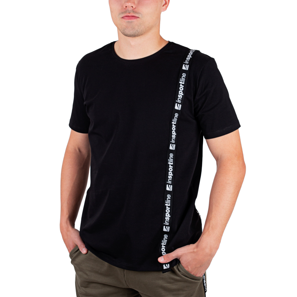 Póló inSPORTline Sidestrap Man  fekete  3XL Insportline