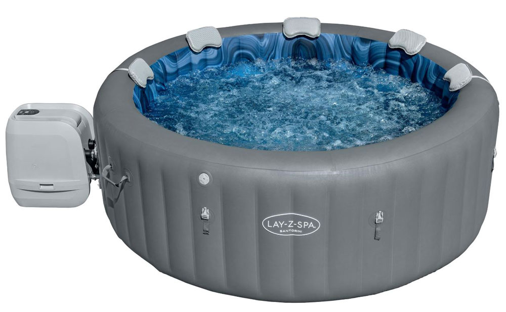 BESTWAY Lay-Z-Spa Santorini Hydro Jet Pro felfújható jakuzzi 216 Bestway
