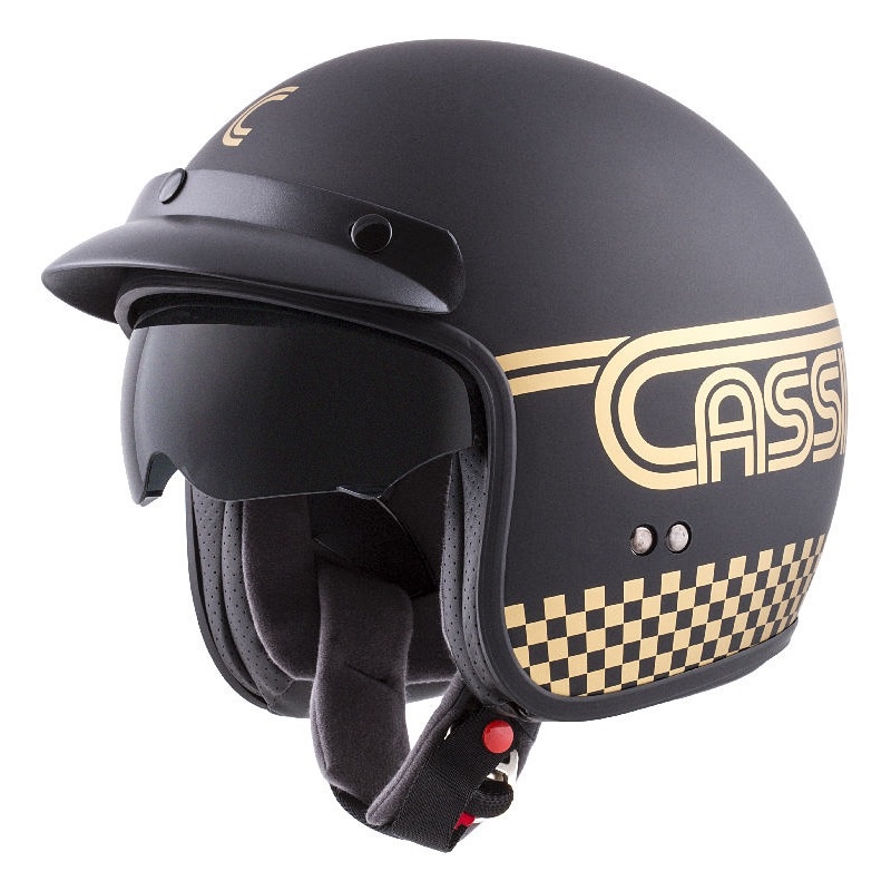 Bukósisak Cassida Oxygen Rondo  matt fekete/arany  XS (53-54) Cassida