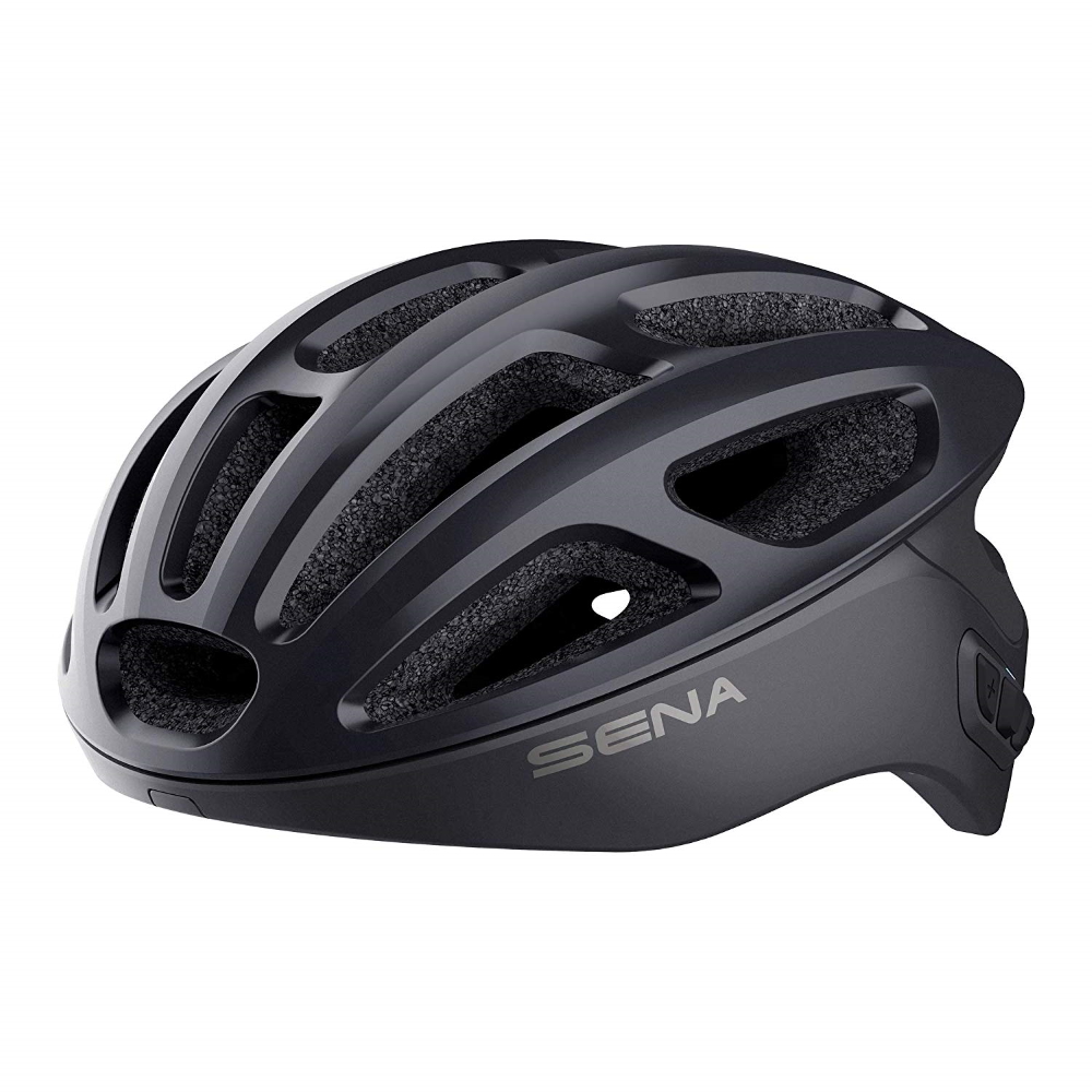 Kerékpáros sisak SENA R1 beépített headsettel  fekete  L(59-62) Sena
