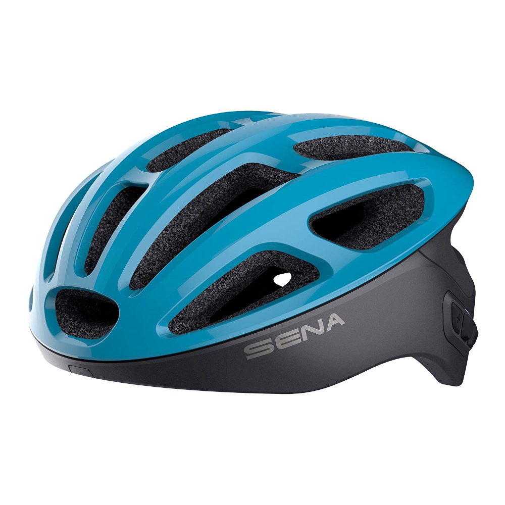 Kerékpáros sisak SENA R1 beépített headsettel  kék  L(59-62) Sena