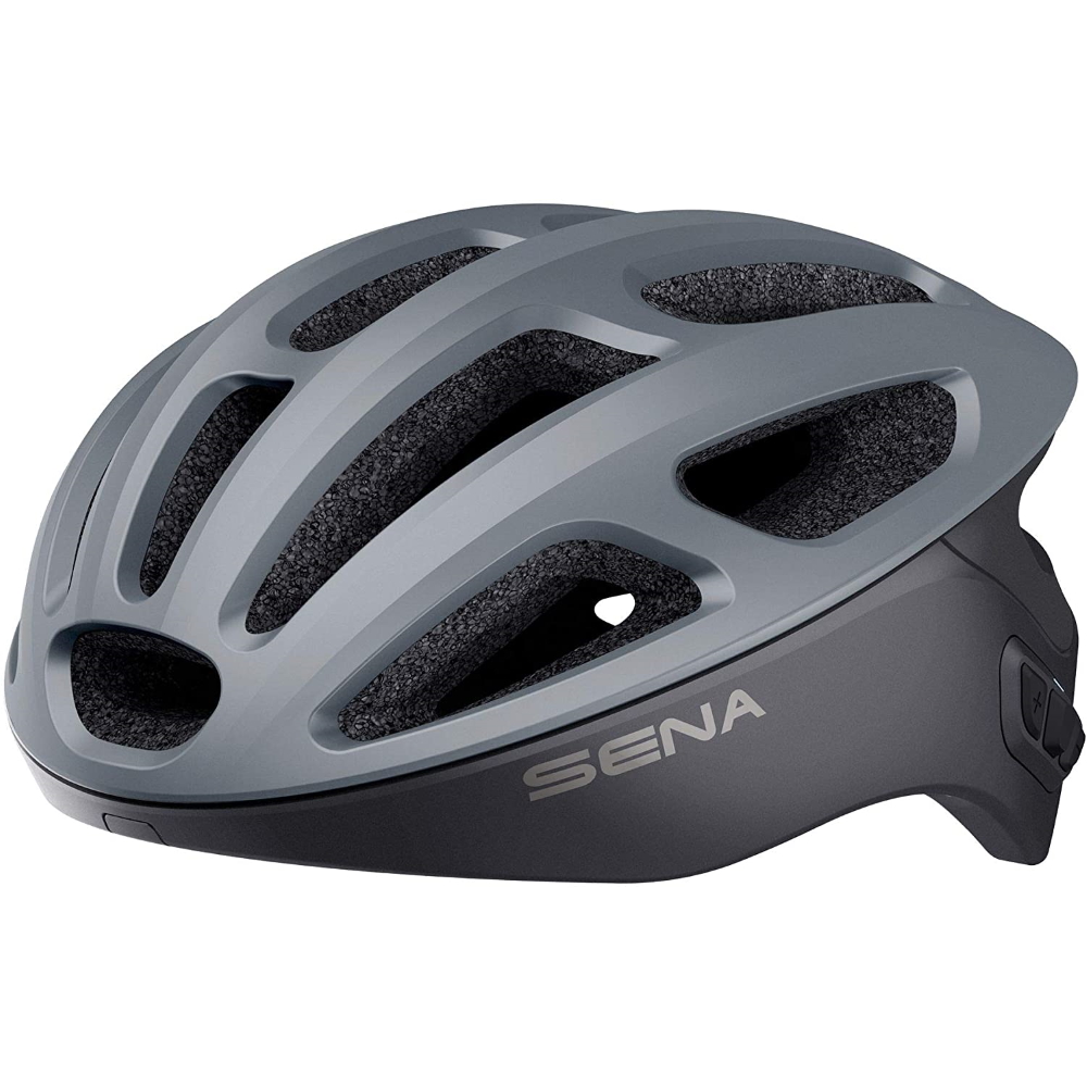 Kerékpáros sisak SENA R1 beépített headsettel  matt szürke Sena