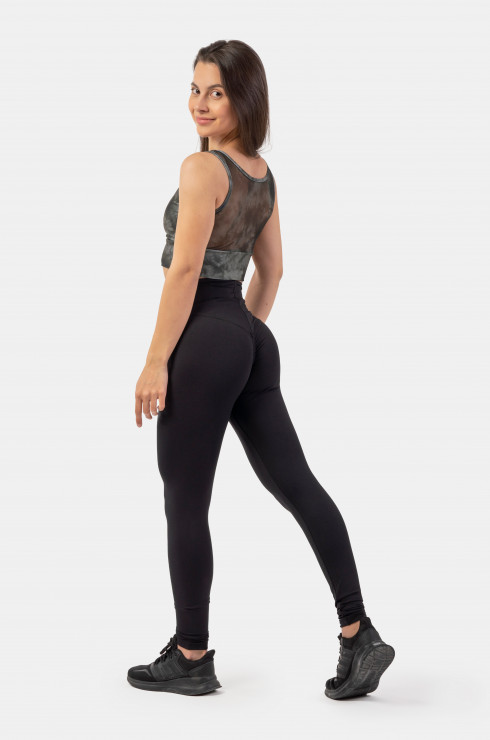 Nebbia Classic Performance magas derekú leggings  fekete  L Nebbia