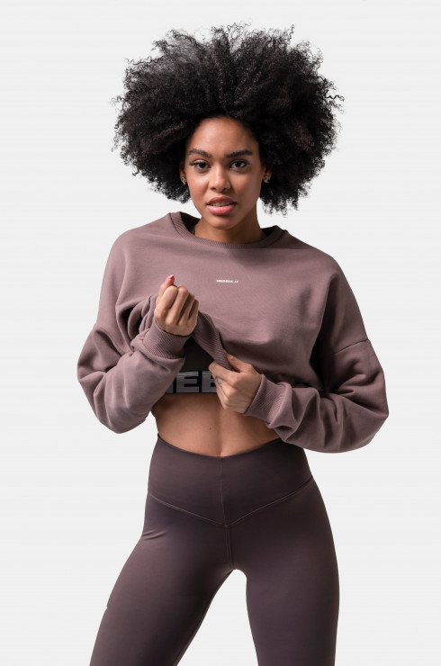 Nebbia laza melegítőfelső "Feeling Good"  barna  M/L Nebbia