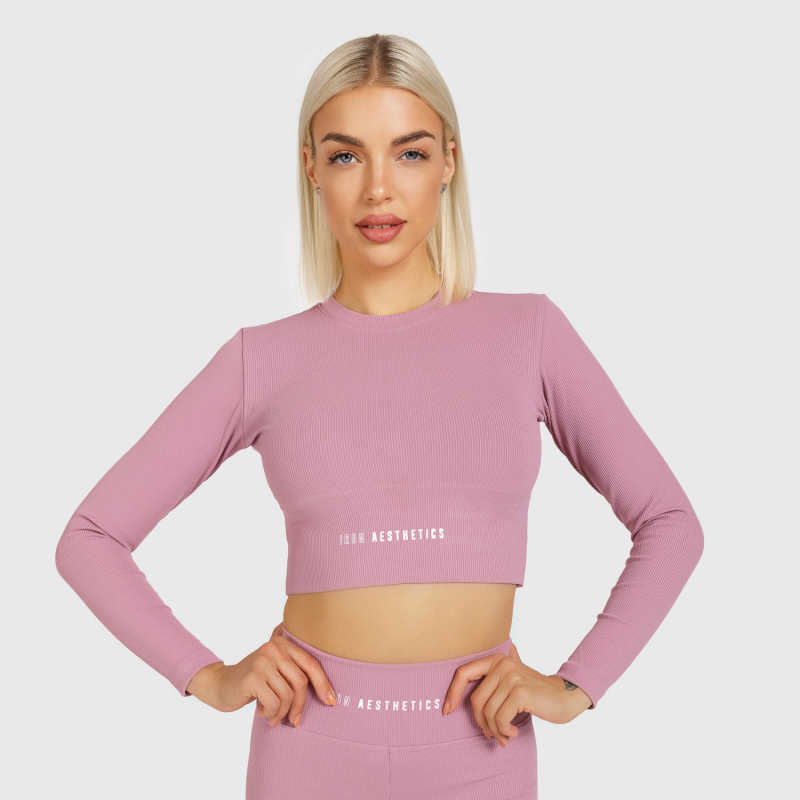 Női Crop Top Iron Aesthetics Rib