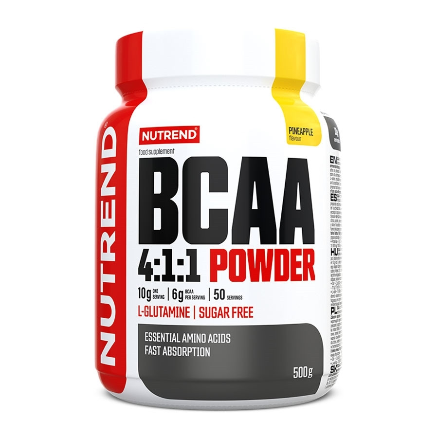 Por koncentrátum Nutrend BCAA 4:1:1 Powder 500 g  ananász Nutrend