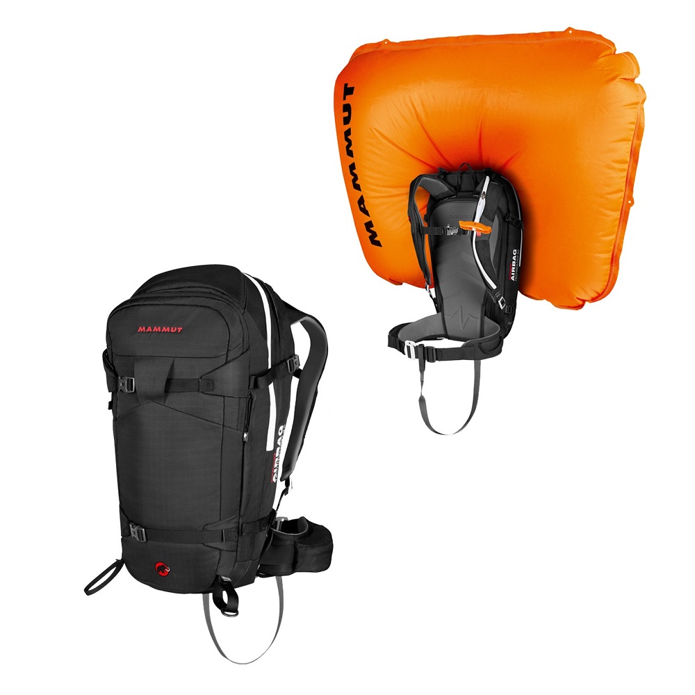 Avalanche hátizsák Mammut Pro Removable Airbag 3.0 45l  fekete Mammut