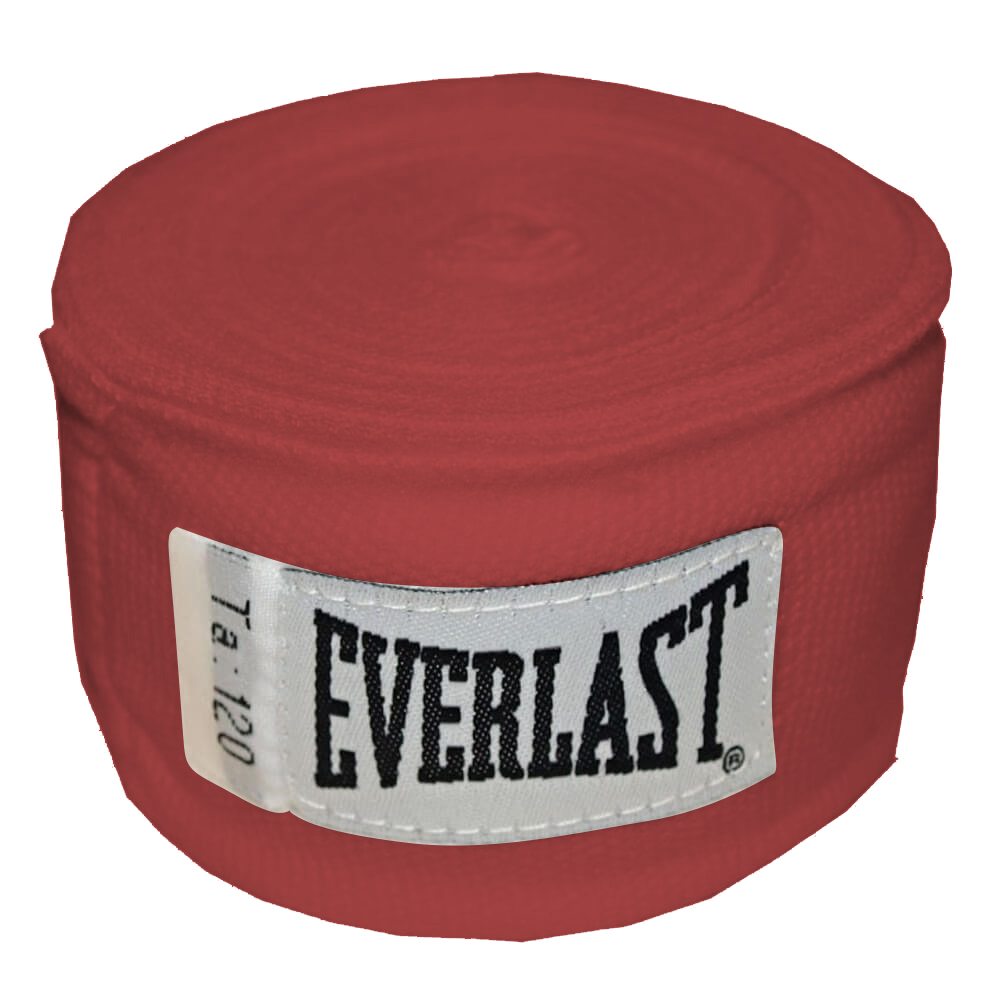 Boxbandázs Everlast Pro Style Hand Wraps 300 cm  piros Everlast