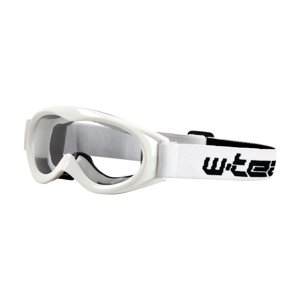 Gyermek moto cross szemüveg W-TEC Spooner  fehér W-tec