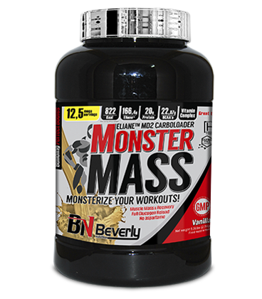 Beverly Nutrition Monster Mass tömegnövelő  2500g  vanília Beverly nutrition