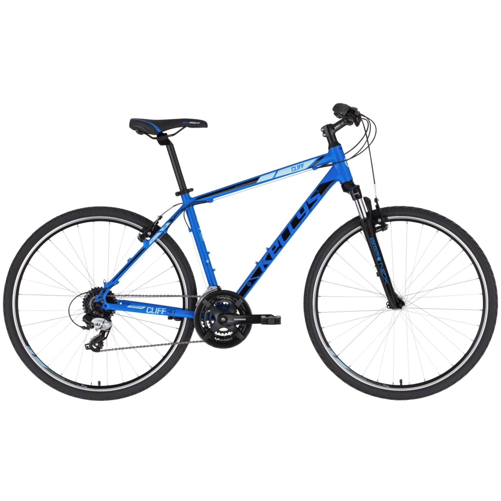 Cross kerékpár KELLYS CLIFF 30 28" - 2022  kék  XL (23") Kellys
