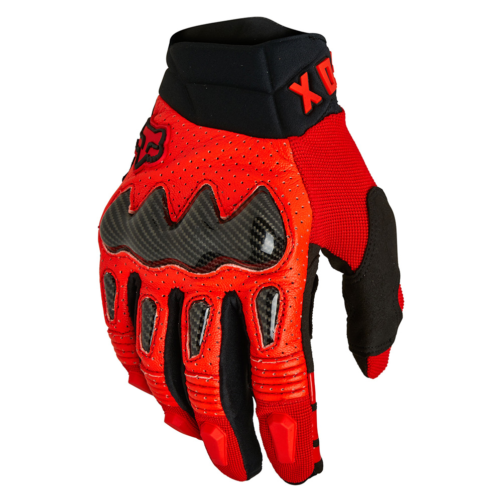 Motocross kesztyű FOX Bomber Ce Fluo Red MX22  fluo piros  4XL Fox