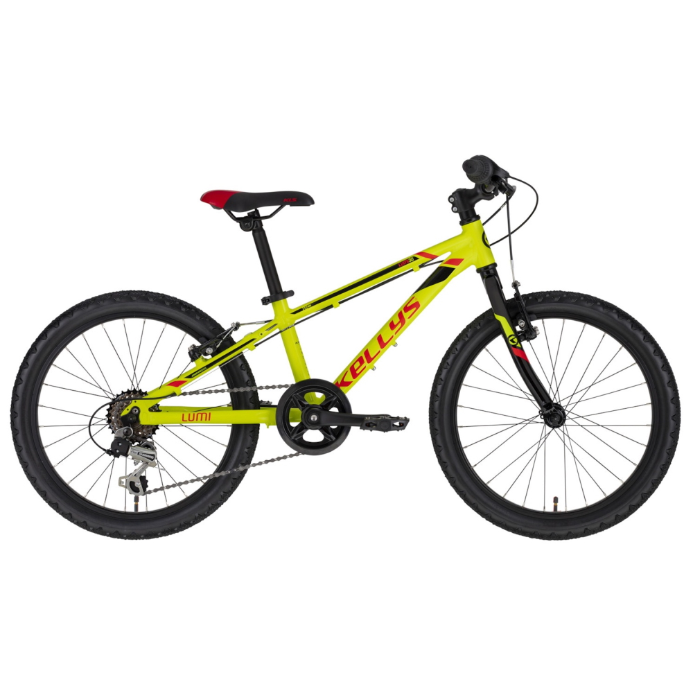 Gyerekkerékpár KELLYS LUMI 30 20" - modell 2022  Neon Sárga  10" Kellys