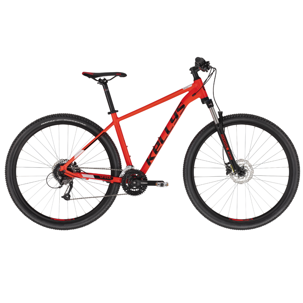 Hegyikerékpár KELLYS SPIDER 50 29" - modell 2022  piros  M (19'') Kellys