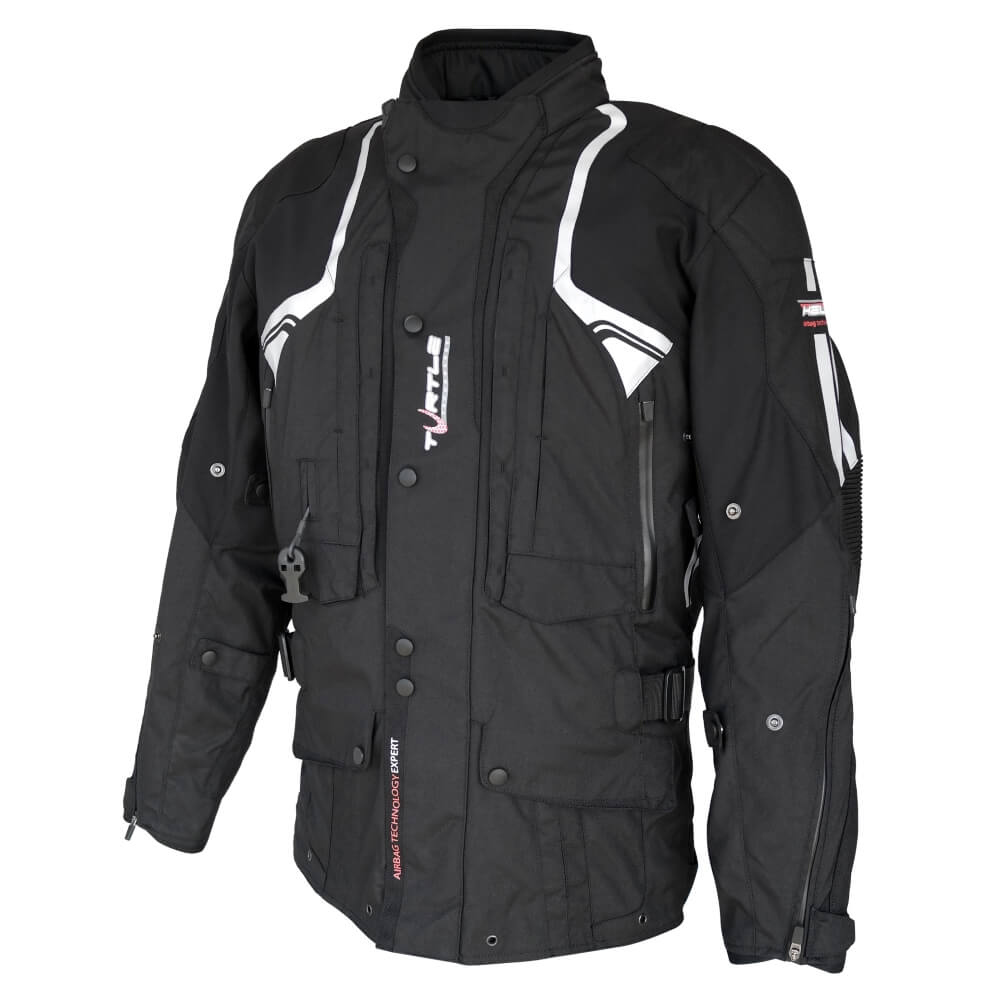 Légzsákos kabát Helite Touring New fekete  fekete  4XL Helite