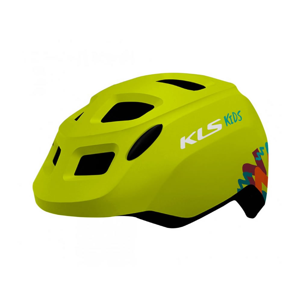 Gyerek kerékpáros sisak Kellys Zigzag 022  Lime  S (50-55) Kellys