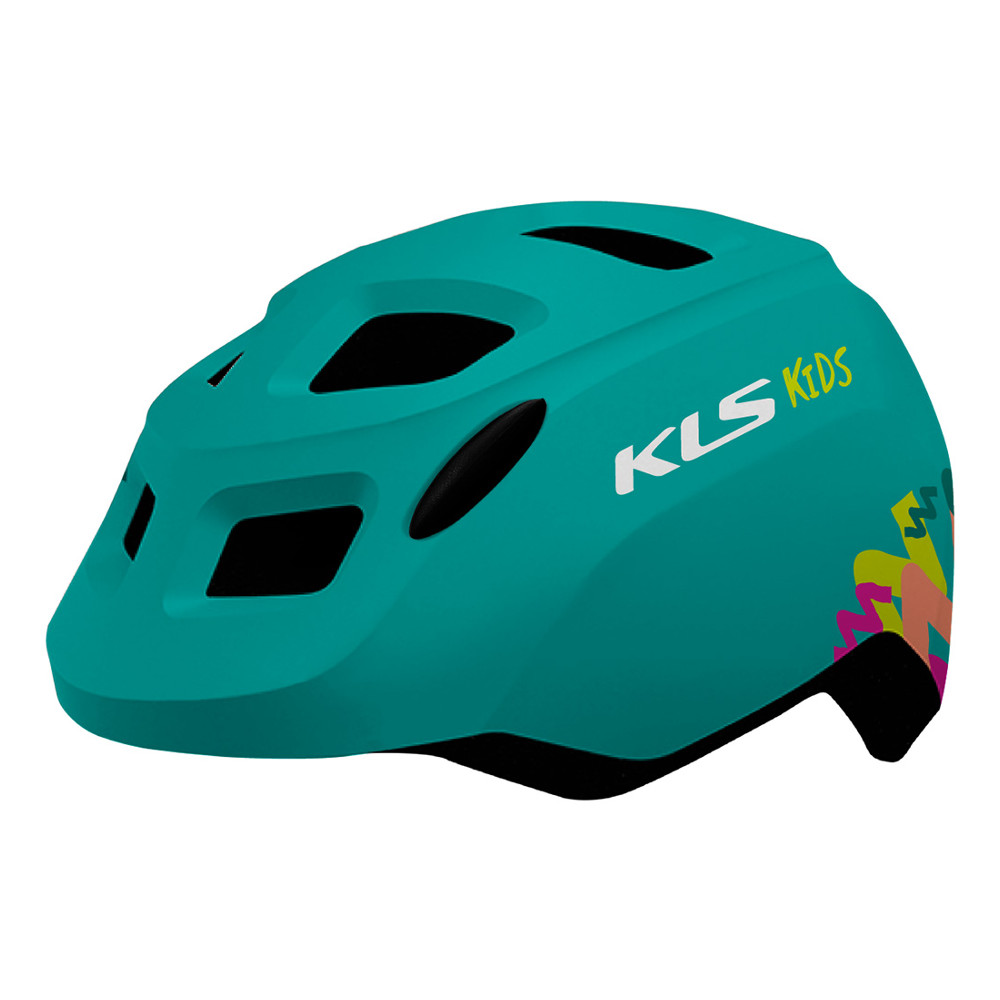 Gyerek kerékpáros sisak Kellys Zigzag 022  Türkiz  XS (45-50) Kellys
