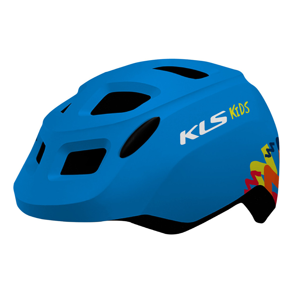 Gyerek kerékpáros sisak Kellys Zigzag 022  kék  S (50-55) Kellys