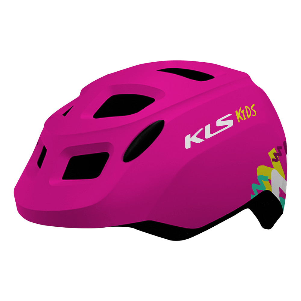 Gyerek kerékpáros sisak Kellys Zigzag 022  pink  S (50-55) Kellys