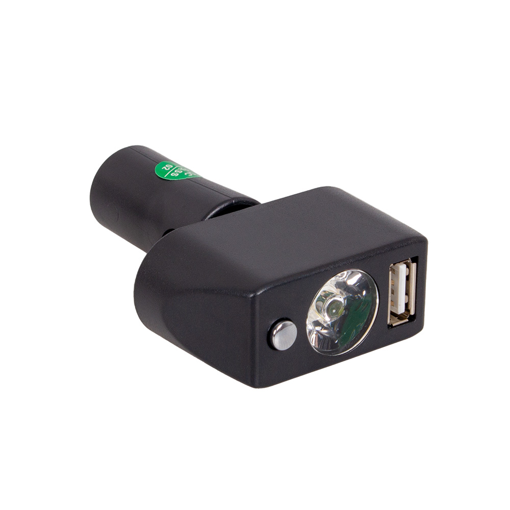 USB töltő port + LED lámpa a Baichen Hawkie kerekesszékhez Baichen
