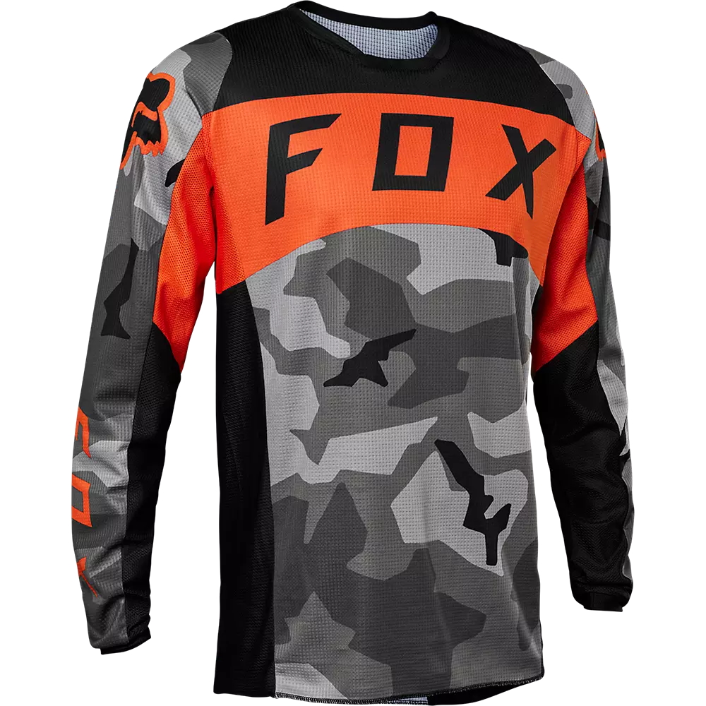 Motocross felső FOX 180 Bnkr Jersey Grey Camo  Szürke Terepszínű Fox