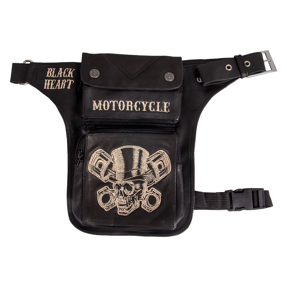 Motoros combtáska W-TEC Black Heart Gentleman W-tec black heart