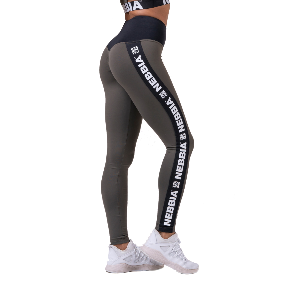 Női ikonikus leggings Nebbia Power Your Hero 531  Safari  S Nebbia