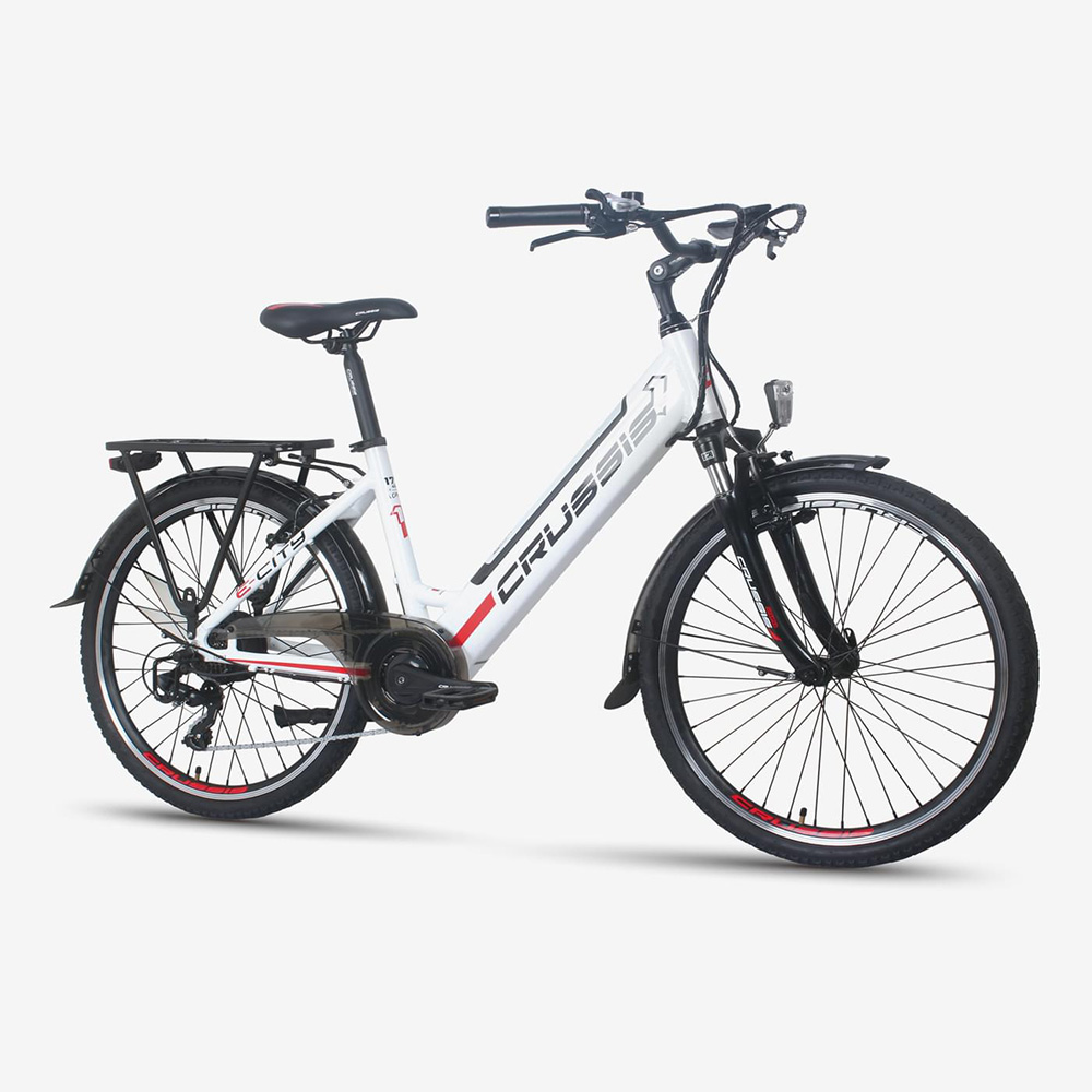 Városi elektromos kerékpár Crussis e-City 1.17 - 2023  17" Crussis