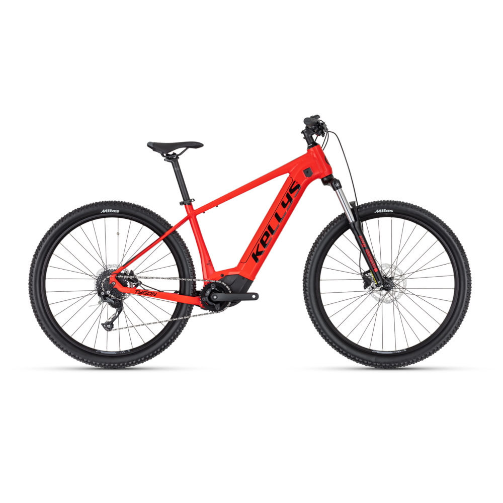 Hegyi e-kerékpár KELLYS TYGON R10 P 29" - 2022  piros  L (20") Kellys